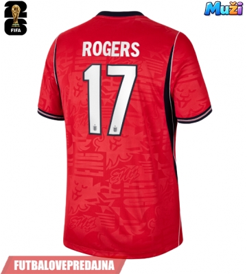 Lacne Muži Futbalové dres Anglicko Morgan Rogers #17 MS 2026 Krátky Rukáv - Preč